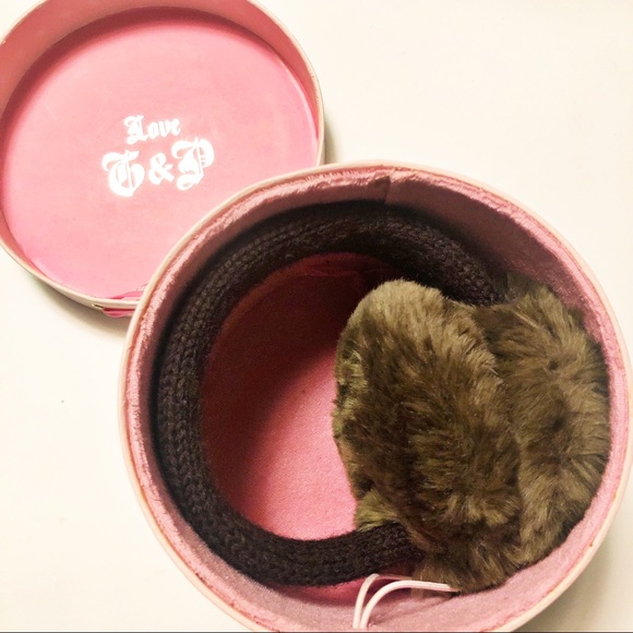 Juicy Couture Accessories - Juicy Couture Faux Fur Ear Muffs